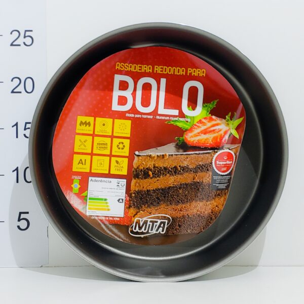 Molde Torta Con Antiadhe 26cm Cristal Superteflon