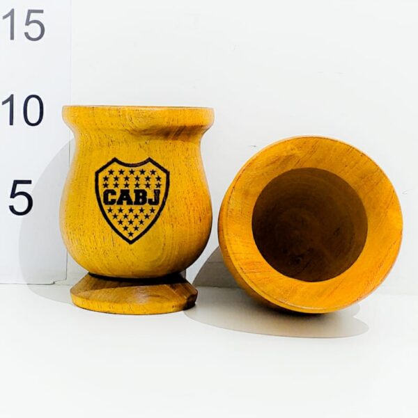 Mate Algarrobo Grabado BOCA