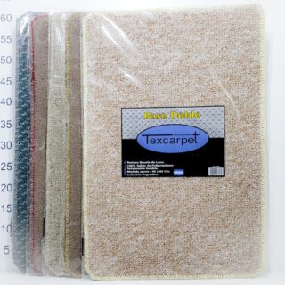 ALFOMBRA BOUCLE DE LANA BASE DOBLE 40x60cm