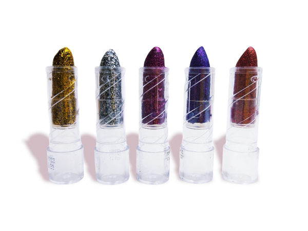 LABIAL CON GLITTER RETRACTIL