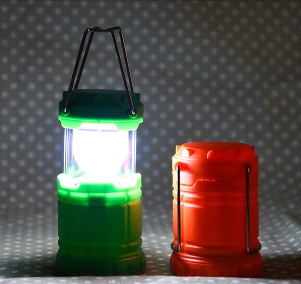 Linterna farol, funciona con 3 pilas AAA