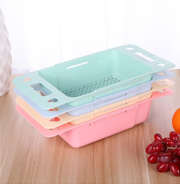Escurridor de bacha extensible