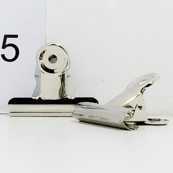 Aprietapapel Niquelado 63mm X6pcs