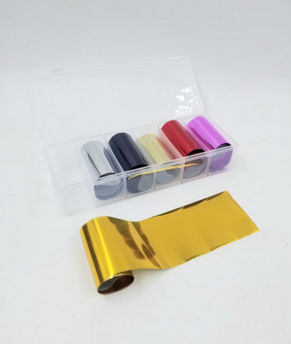 LAMINA FOIL MANICURIA 6 UNID - Imagen 2