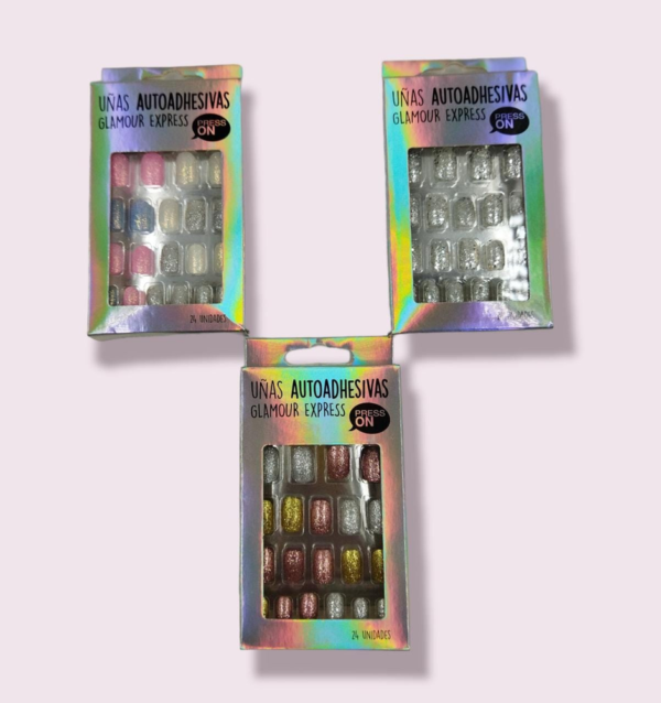 UÑAS POSTIZAS 24 UNID