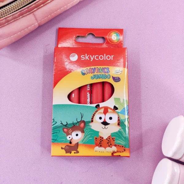 CRAYON SKYCOLOR 6 UNID. JUMBO