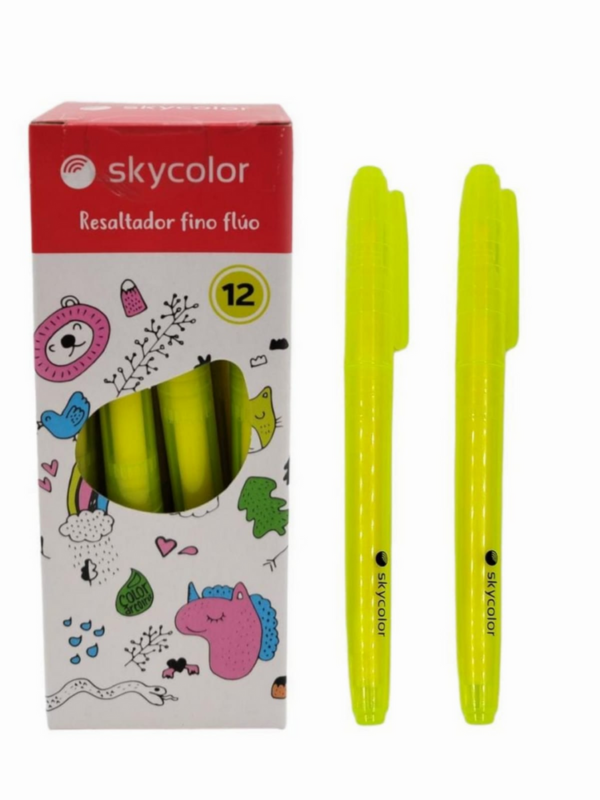 RESALTADOR FLUO SKYCOLOR POR UNID
