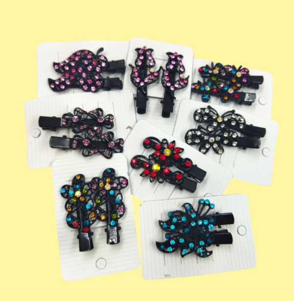HEBILLA PELO METAL *6 PARES - Imagen 9