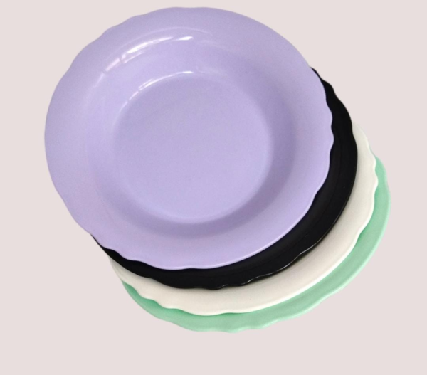 PLATO HONDO PLASTICO