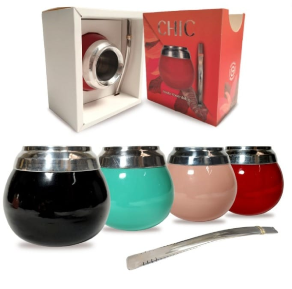 MATE + BOMBILLA "CHIC"