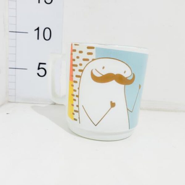 Taza Vidrio Blanca