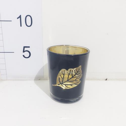 Portavelas De Vidrio