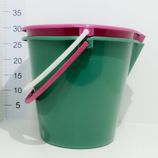 Balde 12lts Plastico Eco C/pico
