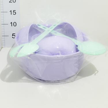 Ensaladera + 6 Compoteras + 2 Cucharas