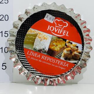 Tartera Hojalata Fija Graneada 24cm