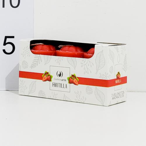 Veloncito Vintage Aromatico Caja X 3unids Frutilla