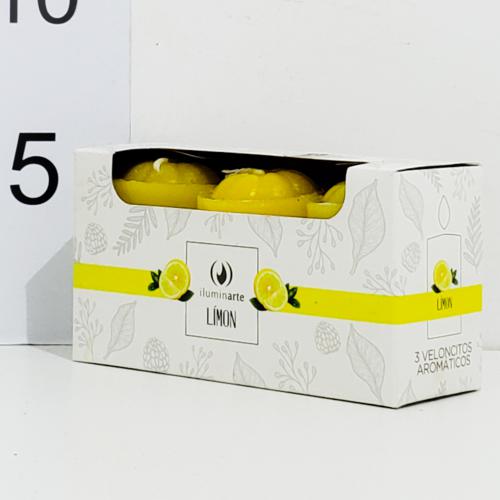 Veloncito Vintage Aromatico Caja X 3unids Limon