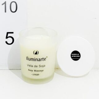 Aromatic Candle (glass) Soja - Vainilla Africana