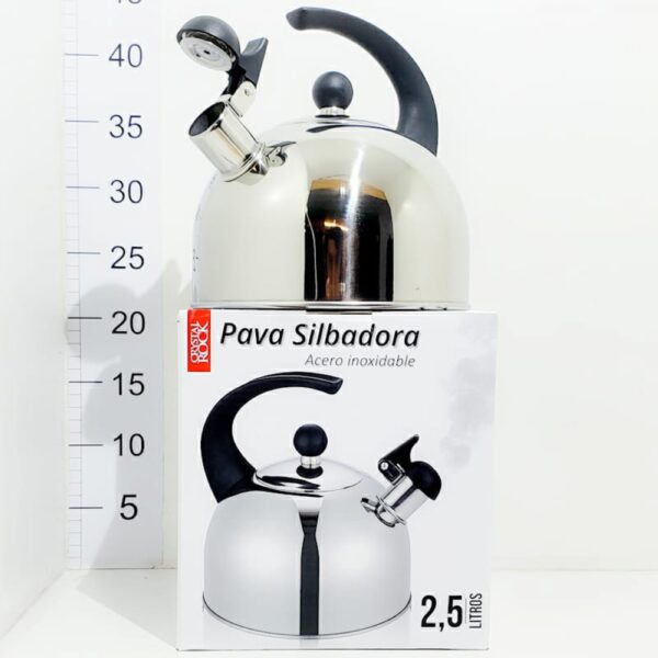 Pava Silbadora Acero - 25 Litros