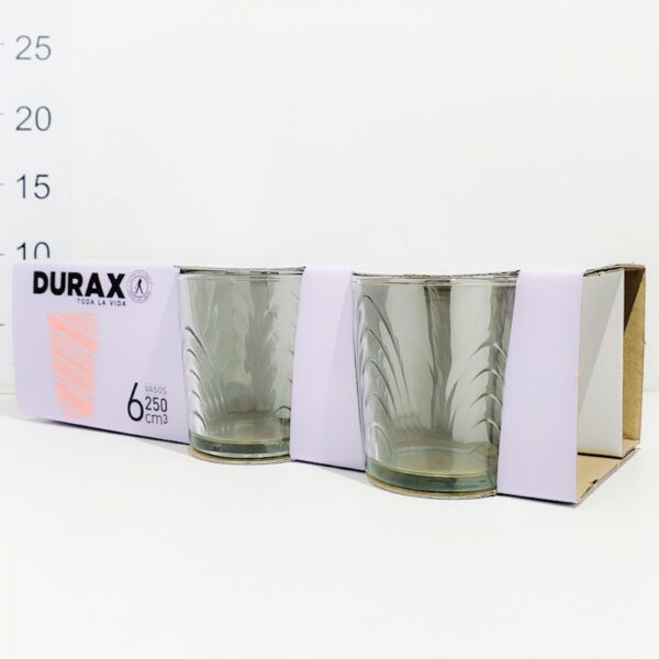 Six-pack Vaso Bajo Coraline 250cc