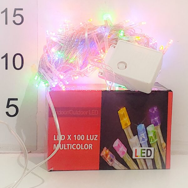 Luz Navidad Led 100 Multicolor