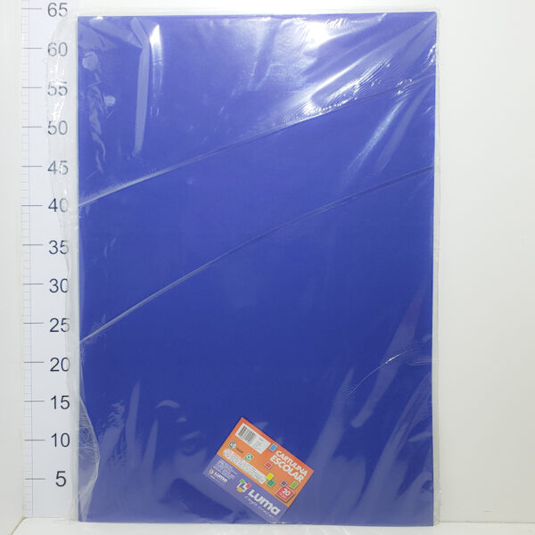 Cartulina 44.5cm X 63cm Azul