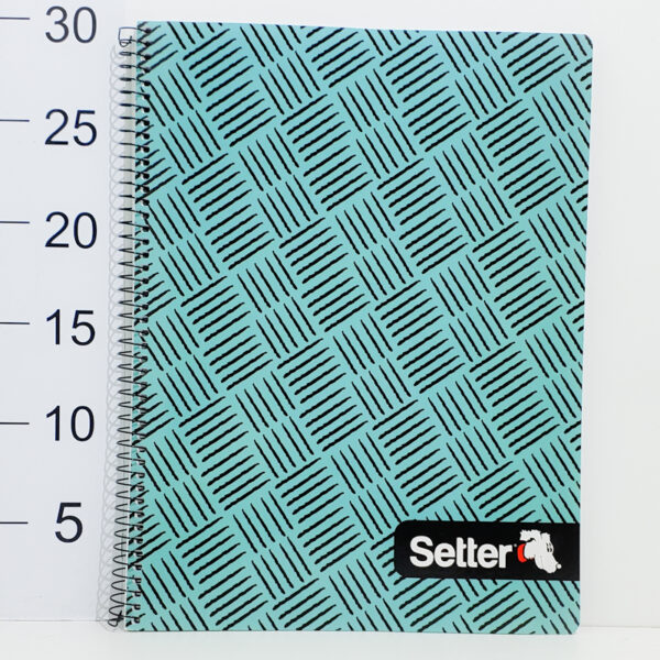 Cuaderno Setter Con Espiral Rayado X 80 Hojas