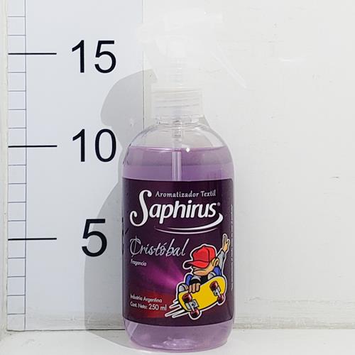 Aromatizador textil 250ml - cristóbal - saphirus
