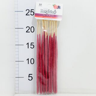 Sahumerio triple duracion x10 varillas frutos rojos