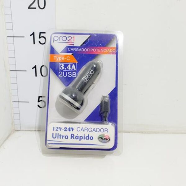 Cargador De Auto Pro21 - Tipo C