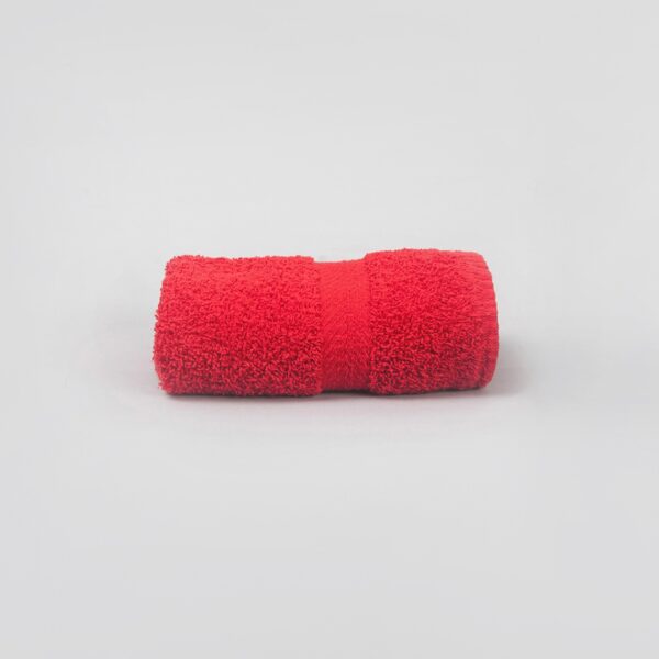 Toalla Visita Rojo (bermellon) (400 Gr/m2) - Imagen 2