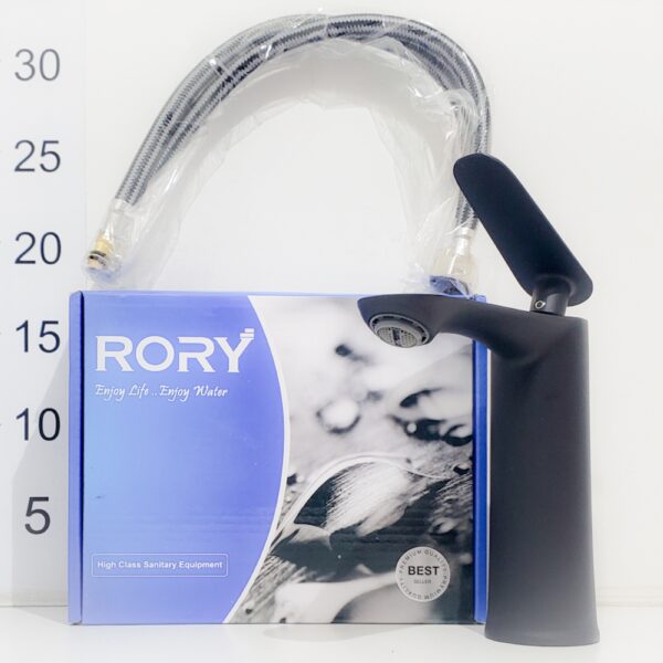 Griferia De Baño Negro Mate Rory