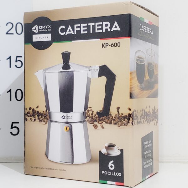 Cafetera Italiana Oryx (6 Pocillos)