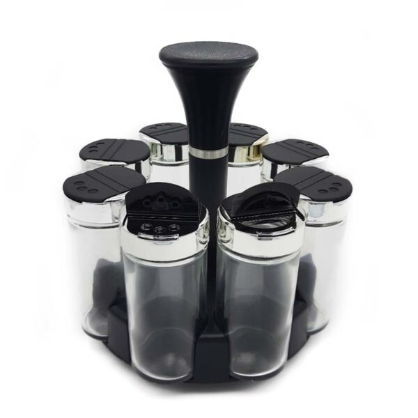SET * 8 ESPECIEROS CON BASE GIRATORIA