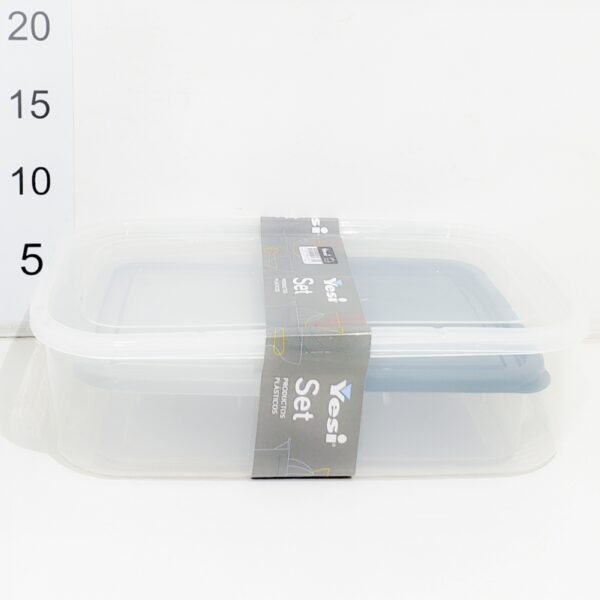 Set Hermeticos Rect 3L + 2 X 600CC