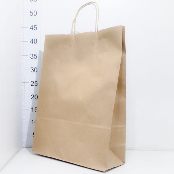 Bolsa Papel C/manija Kraft Kp 30*40