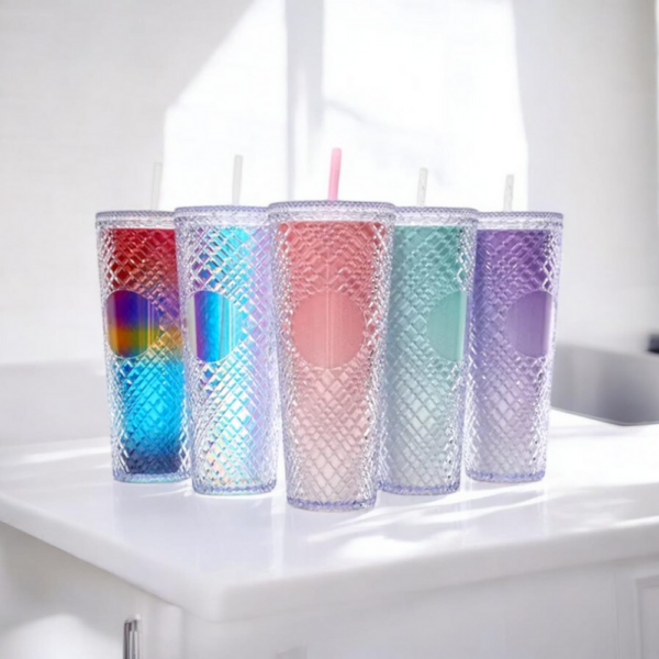 VASO TUMBLER METALIZADO
