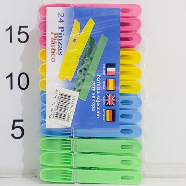 BROCHES P/ROPA PLASTICO X24U