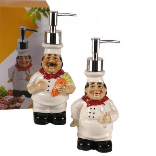 Dispenser Cerámica, Diseño Cocinero 400cc