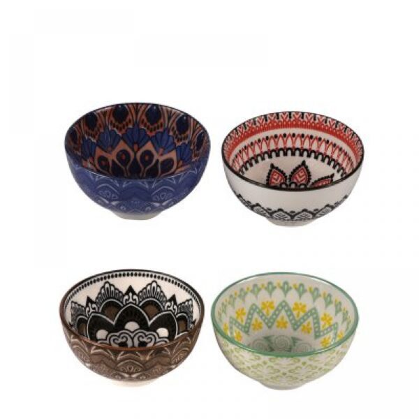 Bowl Ceramica Deco Diseños Surt. 9x9x5cm
