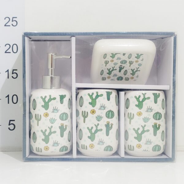 Set De Baño Ceramica X 4 piezas