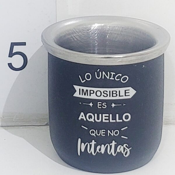 Mate Imperial Acero Calabaza FRASES
