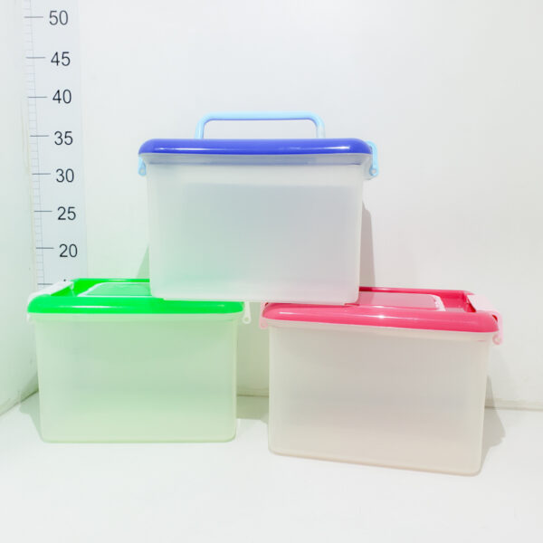 Caja Guarda Todo Con Tapa Y Manijas