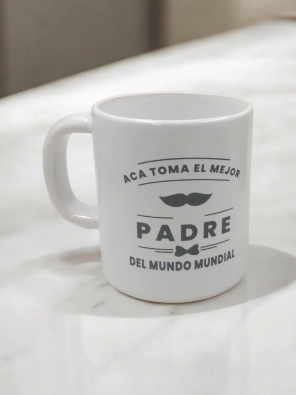 TAZA CERAMICA LINEA PAPÁ - Imagen 2