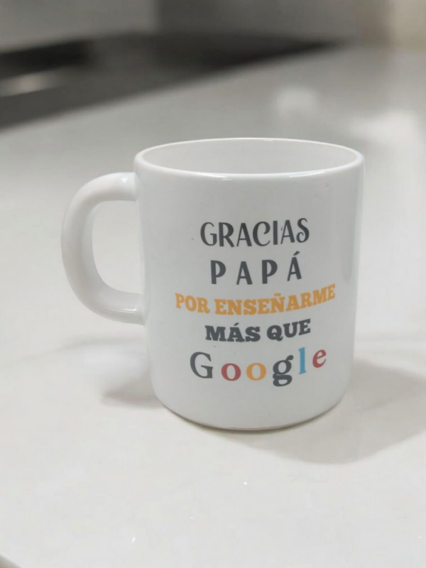 TAZA CERAMICA LINEA PAPÁ - Imagen 2