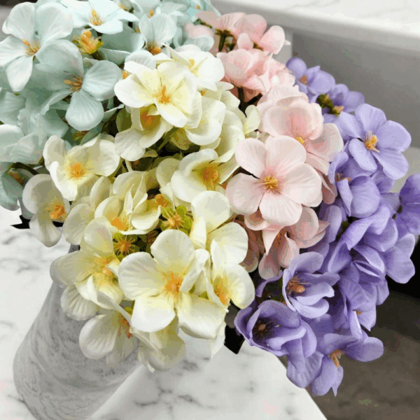 FLOR ARTIFICIAL HORTENSIAS