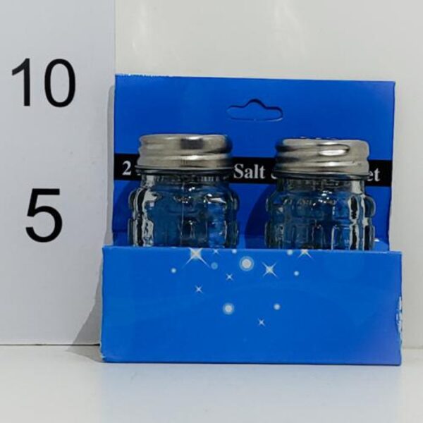 Set Salero - Pimentero Vidrio 7,5cm