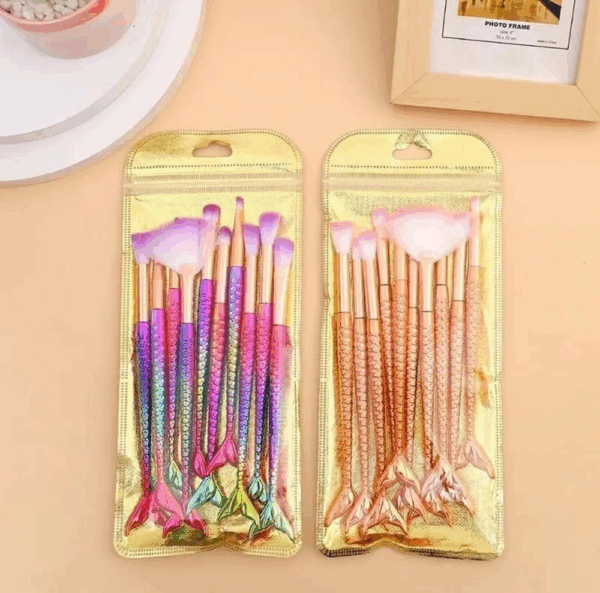 PINCEL MAQUILLAJE x10 UNID.