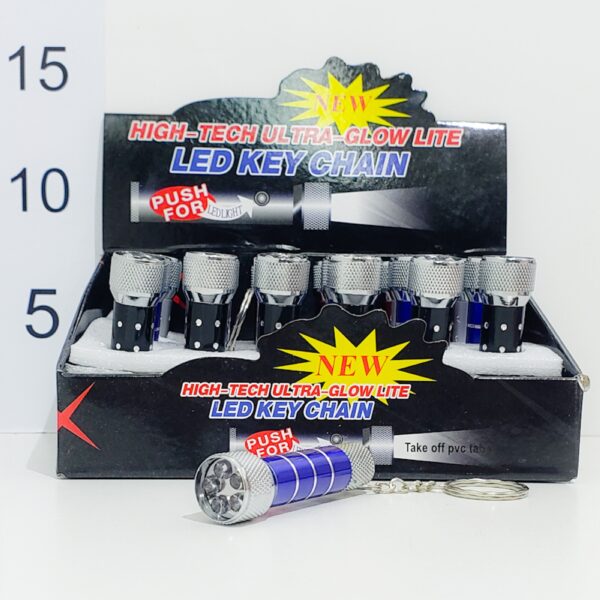 Linterna Llavero C/5 Led X Unidad