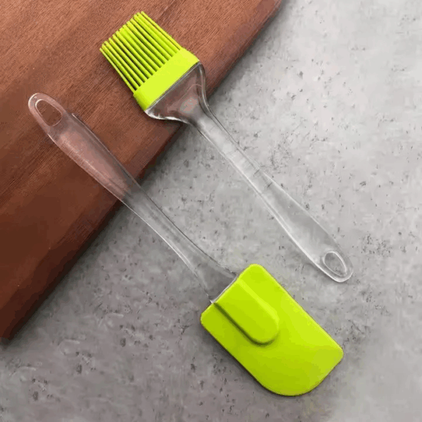 SET ESPATULA+PINCEL SILICONA